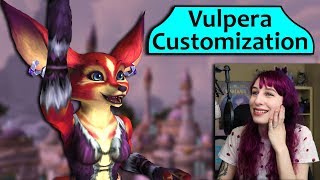 Vulpera Allied Race Customization Options  Male and Female [upl. by Peyton]