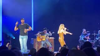 Luke Bryan amp Ashley Cooke  Levitating  Ruoff Music Center Noblesville IN  Country On Tour [upl. by Eerrehc]