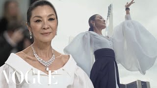 Michelle Yeoh Gets Ready for the Met Gala  Vogue [upl. by Lucia]