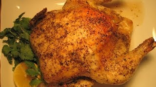 ROASTED CHICKEN ROTISSERIE  How to ROAST A WHOLE CHICKEN Recipe [upl. by Anaila]