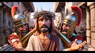 AI Animation of the Crucifixion and Resurrection of Jesus Christ [upl. by Aenaj]