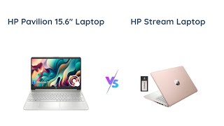 HP Pavilion vs HP Stream Laptop Comparison 🆚💻 [upl. by Attaynek]