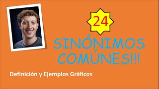 24 Sinonimos Comúnes [upl. by Yruj]