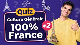 QUIZ 100 France 🇫🇷 2  30 Questions [upl. by Vilhelmina964]