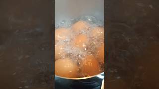 Boiling eggs shortvideo food satisfayingsounds viralshort [upl. by Rosemare]