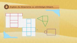 Geometrie  Körper und Körpernetze  Würfel Quader Pyramide Kegel Zylinder ★ Mathematik Klasse 3 [upl. by Iramat]