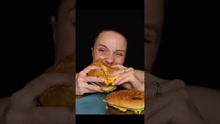 Gargantuan Delight ASMR Mukbang with Massive Burgers [upl. by Barrington126]