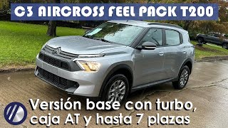 Nueva Citroen C3 Aircross Feel Pack T200  Precios equipamiento opciones y todos los detalles [upl. by Neira]