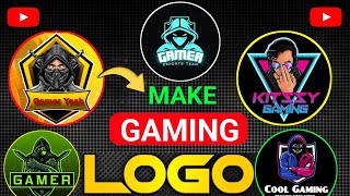 Gaming Logo Kaise Banaye  gaming logo kaise banaen  How to create gaming logo  Gaming Logo [upl. by Nosiram254]