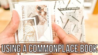 How to Use a Commonplace Notebook  What is a Commonplace Book [upl. by Afnin]