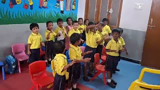 LKG Class Students Rhymes Practice Session 16112024 [upl. by Enoryt113]