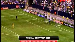 Panamá vs Sudáfrica 2005  Penales Copa Oro 2005  Cuartos de Final [upl. by Rusticus]