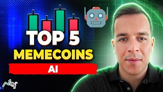 TOP 5 MEMECOINS AI 🤖 [upl. by Chastity]