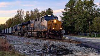 CSX M691 En Route to Waycross GA End DPU Horn Acknowledgment [upl. by Erica454]