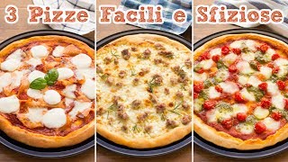 3 Idee per Pizza Veloce  Ricetta Pizza Facile in 5 Minuti 55Winston55 [upl. by Assilim554]