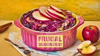 Ration Recipes Healthy Red Cabbage amp Apple Casserole  Frugal Living [upl. by Bergeron330]