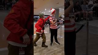 Tf2 soldier stealing hats at cons Pt 8 tf2 tf2cosplay cosplay dragoncon2024 teamfortress2 [upl. by Odilo]