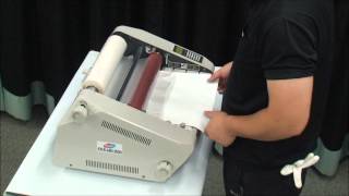 GMP BUSINESS ROLL LAMINATOR EXCELAM II355Q [upl. by Ozner]