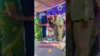 Peter birthday 🎁🎂🍰🎁 celebration cakecutting birthdaycelebration2024 cake grandcelebrations [upl. by Ahsimal]