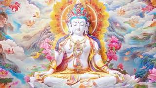 The White Manjushri Mantra  Increase Wisdom Invoke Blessings [upl. by Capello]