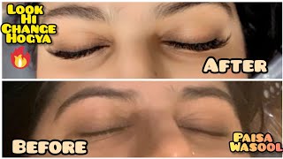 Eyelashes Extensions Tutorial AshnaAnsari54 [upl. by Catharina]