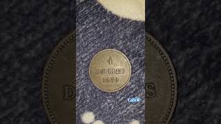 1830 Guernesey 4 Doubles coin collection [upl. by Isyed]