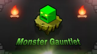 Monster Gauntlet 100 l Geometry Dash 139 [upl. by Nwahsram198]