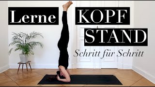 Yoga Kopfstand lernen  5 Übungen die dich gut vorbereiten [upl. by Haywood886]