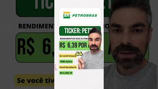 Bons retornos de CMIG4 e PETR4 🤑 bolsadevalores petr4 cmig4 [upl. by Atinej870]