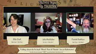 Designing a Pirate with Pat Rothfuss and Ollo Clark for Blood Rum amp Thunder [upl. by Halullat]