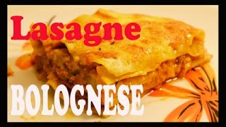 Lasagne Bolognese Lazanje s mesom  Jednostavni recepti [upl. by Kieran]