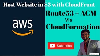 Deploy Static Website to AWS S3 with HTTPS and CloudFront using Cloudformation  IaC Tutorial [upl. by Nodlew]