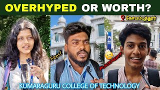 Top College in Coimbatore Interview with Kumaraguru College of Technology Students [upl. by Hosfmann231]