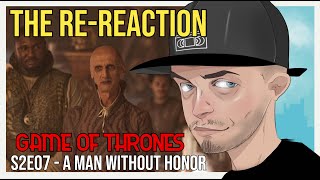 Game of Thrones S2E07  A Man Without Honor REREACTION [upl. by Ysdnyl434]