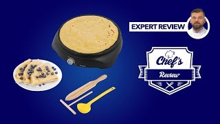 Crepes Maker Royal Catering BCEC1250R  Expert review [upl. by Anoj440]