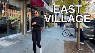 NEW YORK CITY Walking Tour 4K  EAST VILLAGE [upl. by Steiner625]