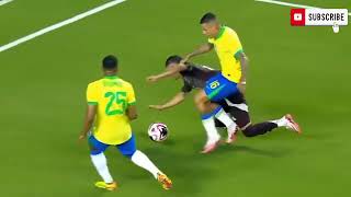 Brazil vs Mexico score vinicius passeur but endrick [upl. by Llirret116]