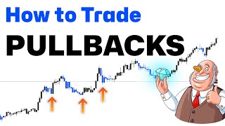 How to Trade a PULLBACK  Forex Trading Strategy [upl. by Hamlen]