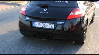 Renault Megane II RSport sound of exhaust system [upl. by Aldredge]