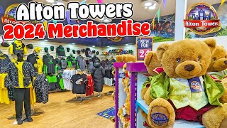 Alton Towers 2024 Merchandise  Towers Trading Company Store March 2024 4K [upl. by Haeluj]