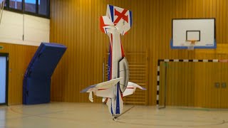 My best indoor 4D flying so far  Shocky Su29 4D  Reverse ESC  TobiStyle [upl. by Verbenia]