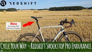 NEU Redshift Shockstop PRO Endurance  Gefederte Sattelstütze [upl. by Anaiek662]