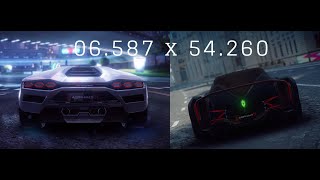 Asphalt 9  Clash  Vanda  Arc de Triomphe 054260 x Countach  Pudong Rise 106587 [upl. by Ailin519]