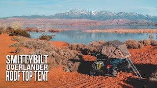 Smittybilt Overlander Roof Top Tent  2013 Subaru Outback [upl. by Kleiman584]