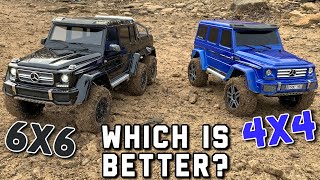 Traxxas TRX4 vs TRX6 SIDE BY SIDE  Which is better [upl. by Kermit]