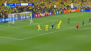 Romania Vs Netherlands 03 Goals and Highlights Uero 2024 [upl. by Blondelle]