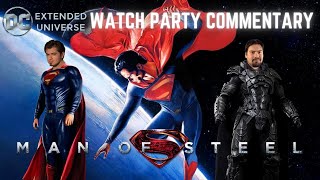 Man Of Steel  DCEU Watch Party Commentary [upl. by Paff]