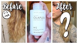 OLAPLEX No 3 REVIEW amp DEMO [upl. by Adnirolc]