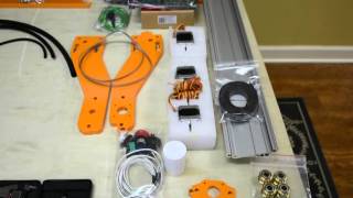 STEPCRAFT CNC Assembly  Before You Begin Parts Layout and Inventory [upl. by Braunstein]