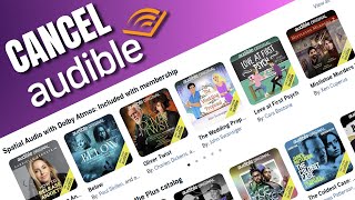 How To Cancel Audible Memberships [upl. by Rooney]